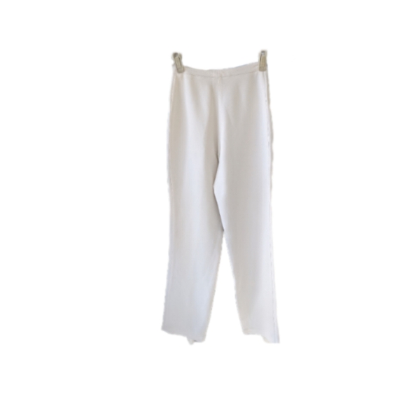 BCBG MAX AZRIA OFF WHITE TROUSERS Sz 6 - Picture 2 of 4